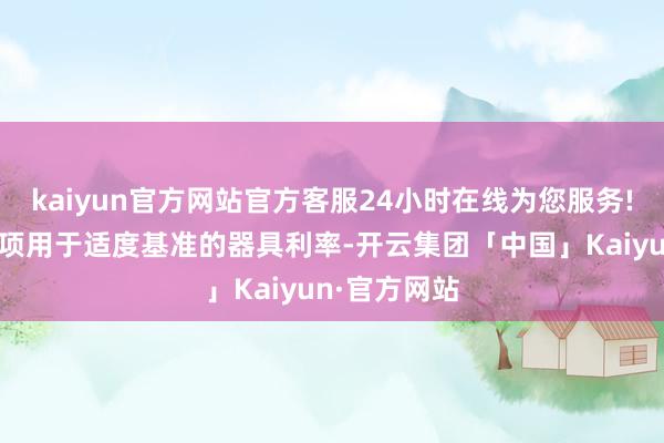 kaiyun官方网站官方客服24小时在线为您服务!还裁汰了一项用于适度基准的器具利率-开云集团「中国」Kaiyun·官方网站