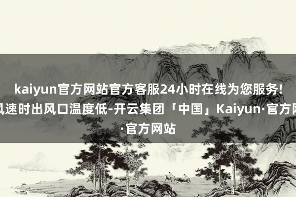 kaiyun官方网站官方客服24小时在线为您服务!高风速时出风口温度低-开云集团「中国」Kaiyun·官方网站